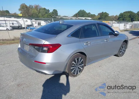 2022 Honda Civic Ex из США, поврежденный, VIN 2HGFE1F72NH312444